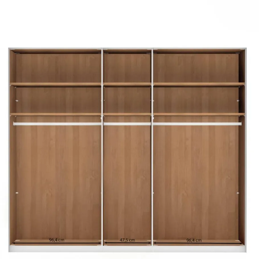 Clearance Wohnen Kleiderschrank mit fünf Türen - Dilacco