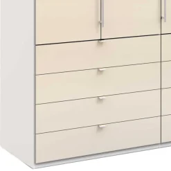 Clearance Wohnen Kleiderschrank mit Gleittür & Schubladen - Zidarie