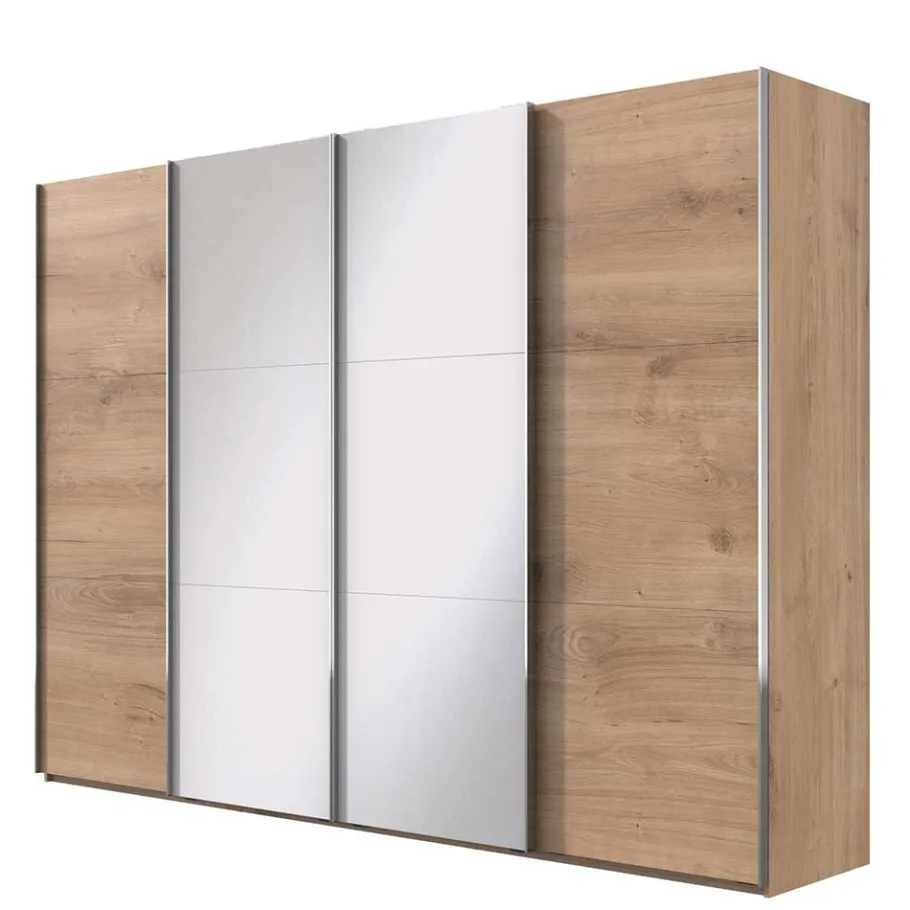 New Wohnen Kleiderschrank mit Schiebetüren 350 cm breit - Dagidoyo