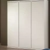 Wohnen Kleiderschrank Raven in Weiß lackiert