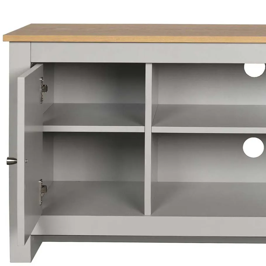 Wohnen Kleiner TV Unterschrank mit 95 cm Breite - Poliesti
