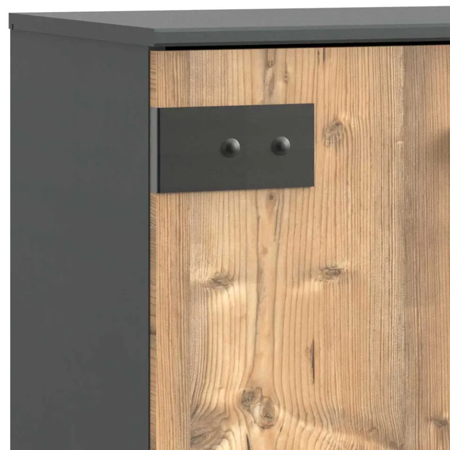 Clearance Wohnen Kleines Sideboard in Tannen Dekor - Ardila