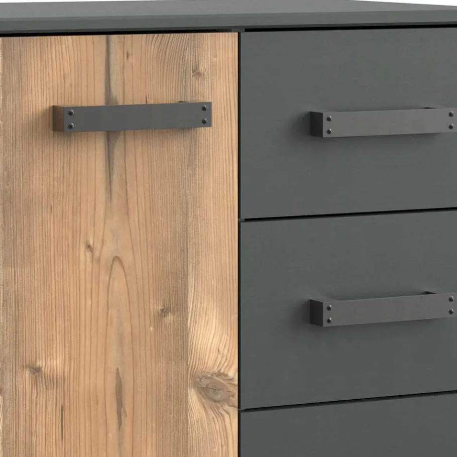 Clearance Wohnen Kleines Sideboard in Tannen Dekor - Ardila