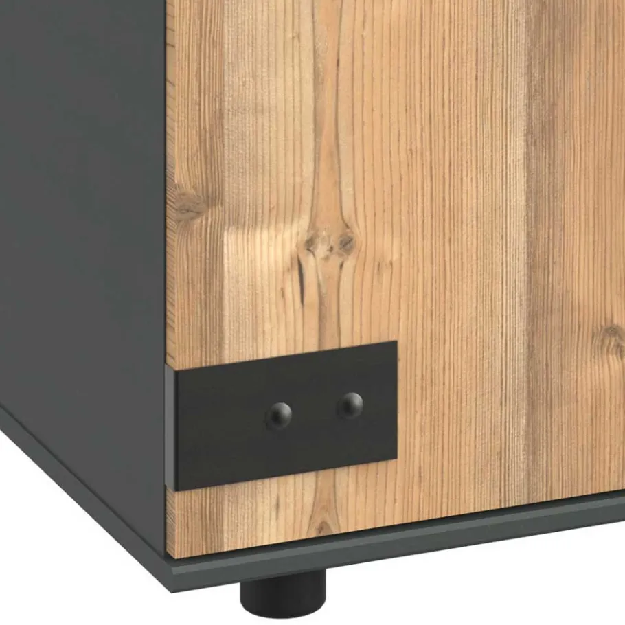 Clearance Wohnen Kleines Sideboard in Tannen Dekor - Ardila