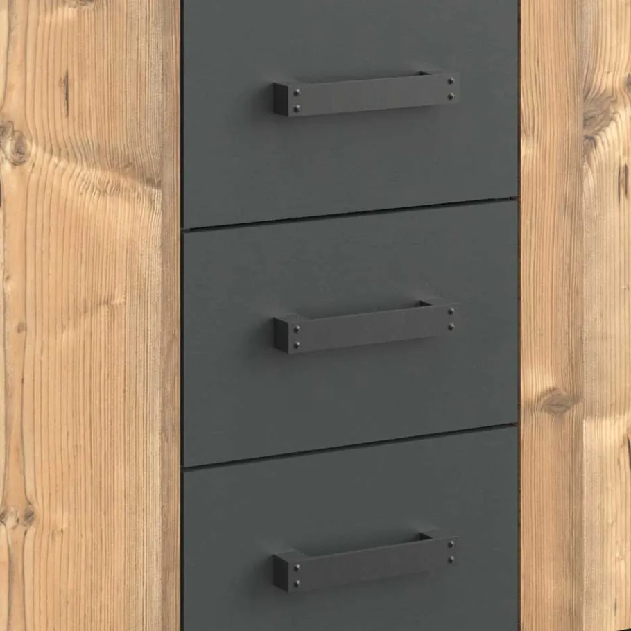 Clearance Wohnen Kleines Sideboard in Tannen Dekor - Ardila
