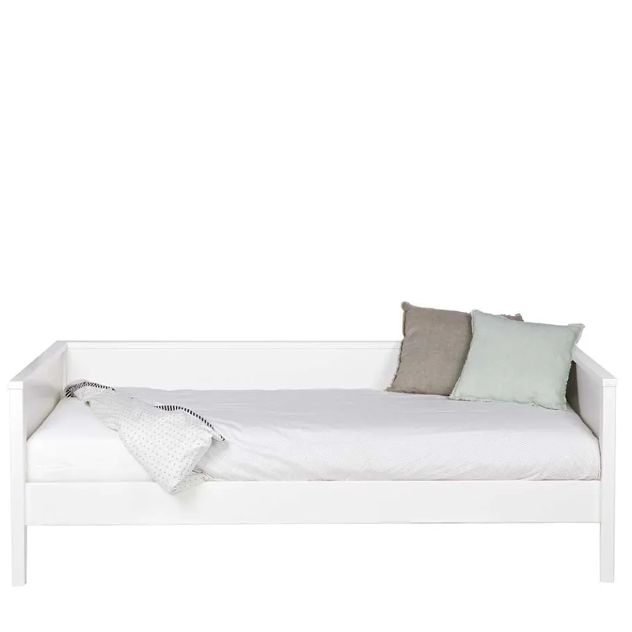 Outlet Wohnen Kojenbett aus Kiefer massiv in Weiß - Blowering