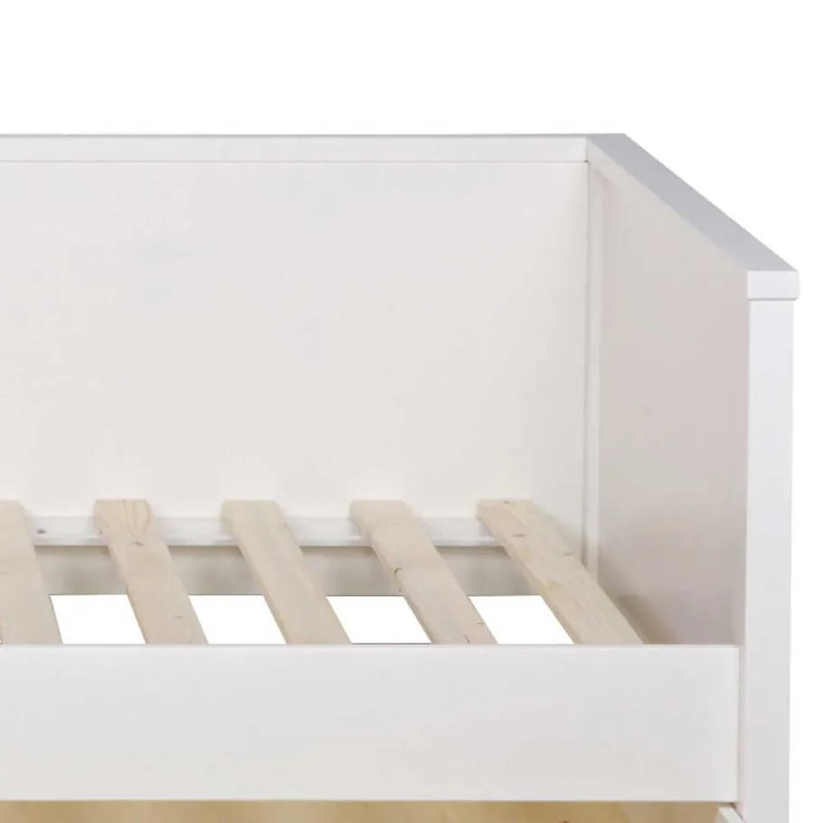 Outlet Wohnen Kojenbett aus Kiefer massiv in Weiß - Blowering