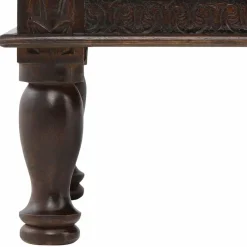 Clearance Wohnen Kolonialstil Sofatisch in Dunkelbraun - Elvira