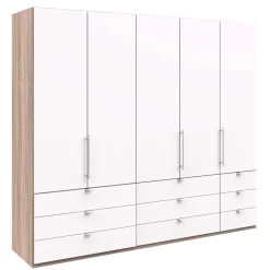 Clearance Wohnen Kombi Schlafzimmerschrank mit neun Schubladen - Vaclyn