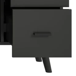 Hot Wohnen Kombi-Highboard in Mattgrau - Natal