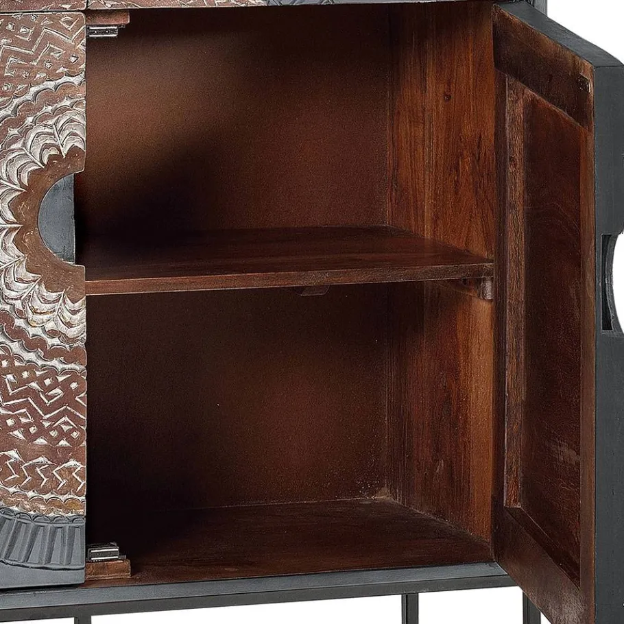 New Wohnen Kombi-Kommode - dekorativ mit Mandala - Mesusco