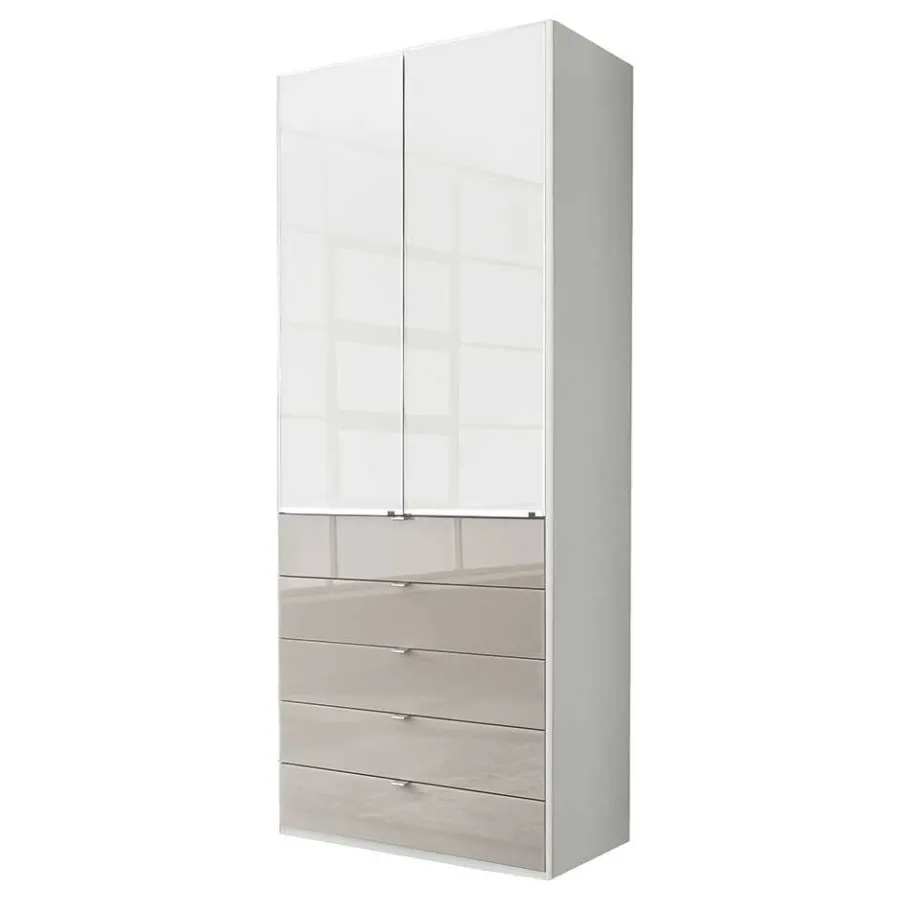 Clearance Wohnen Kombi-Schlafzimmerschrank zweifarbig - Pascan