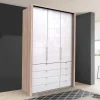 Clearance Wohnen Kombi-Schlafzimmerschrank mit 2 Türen und 8 Schubkästen - Bosays