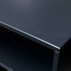 Best Wohnen Kommode - Plattenregal in Schwarz - Daan