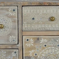 Clearance Wohnen Kommode in Holz White Wash - Troyes
