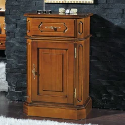 Wohnen Kommode in Nussbaum Braun - klassisch - Uno