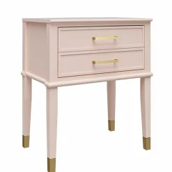 Clearance Wohnen Kommode in Rosa mit Gold - Bafata