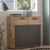 Discount Wohnen Kommode mit Doppeltür 80x87x40 cm - Lucios