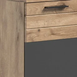 Discount Wohnen Kommode mit Doppeltür 80x87x40 cm - Lucios