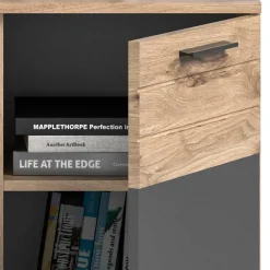 Discount Wohnen Kommode mit Doppeltür 80x87x40 cm - Lucios