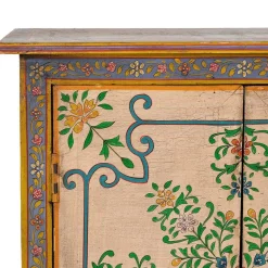 Clearance Wohnen Kommode mit folkloristischen Blumen Motiven - Cacressa