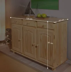 Online Wohnen Kommode Nabrosia aus Kiefer