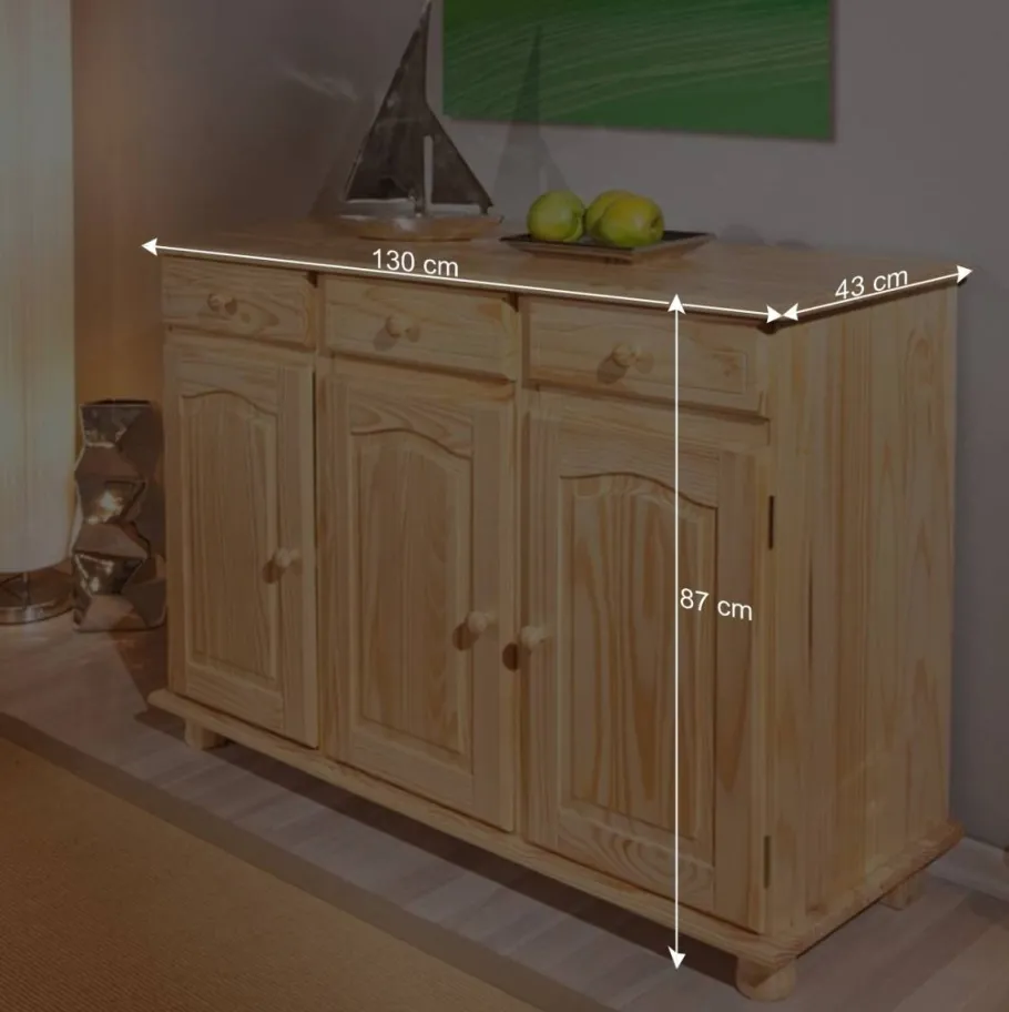 Online Wohnen Kommode Nabrosia aus Kiefer