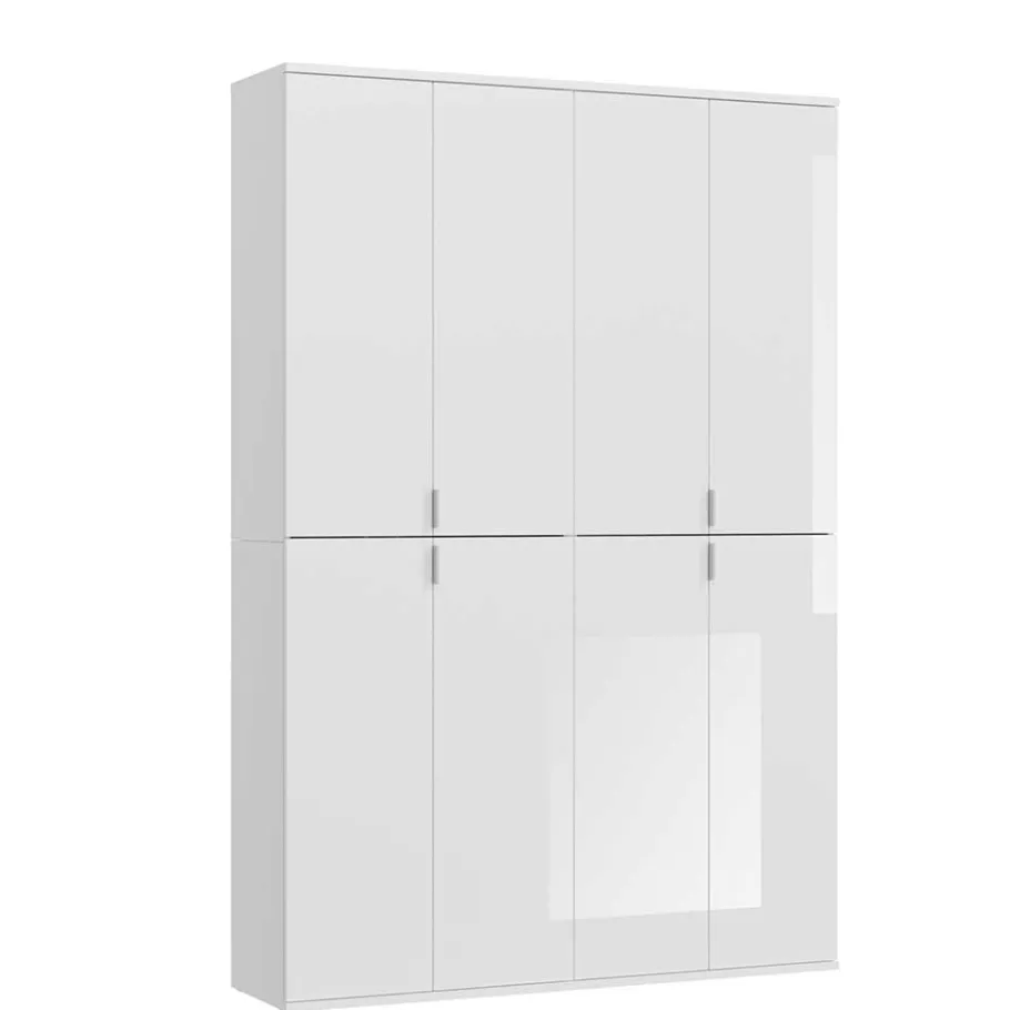 Sale Wohnen Kompakter Kleiderschrank 122x193x34 cm - Ejulia (zweiteilig)