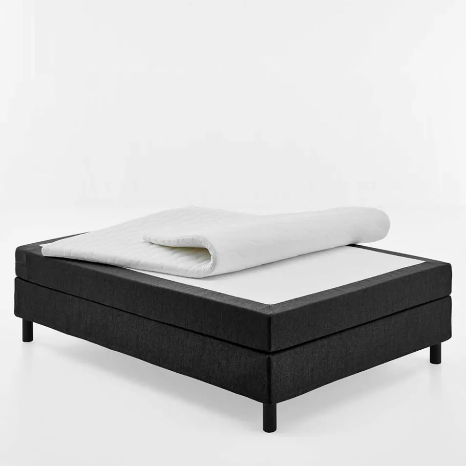 Outlet Wohnen Komplett Bett für Dachschrägen in Schwarz - Vitablo