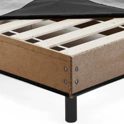 Hot Wohnen Komplettbett in Anthrazit für Dachzimmer - Condo