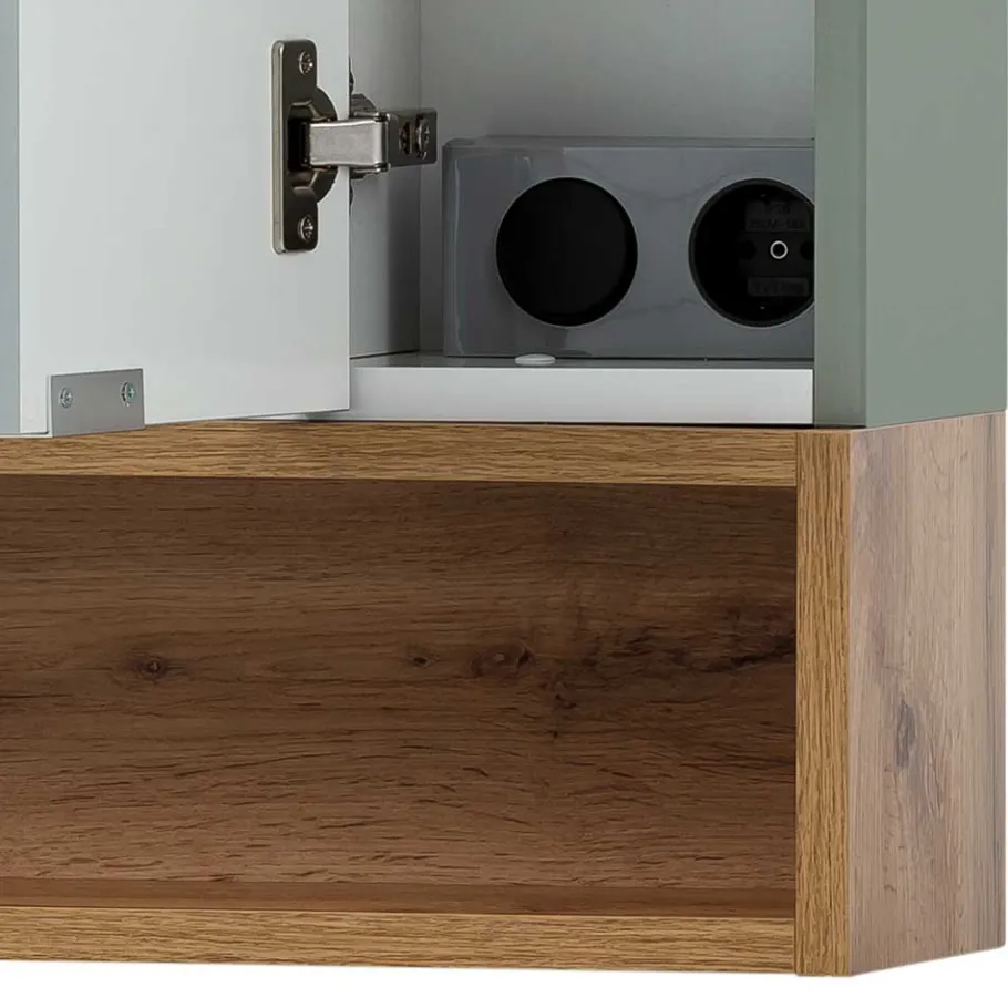 Outlet Wohnen Kompletteinrichtung Badezimmer Set - Liz (fünfteilig)