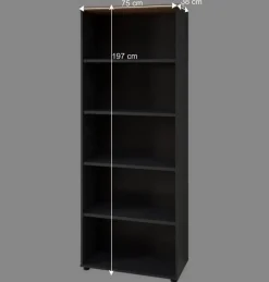 Clearance Wohnen Kompletteinrichtung Büro Set - Kuetra (neunteilig)