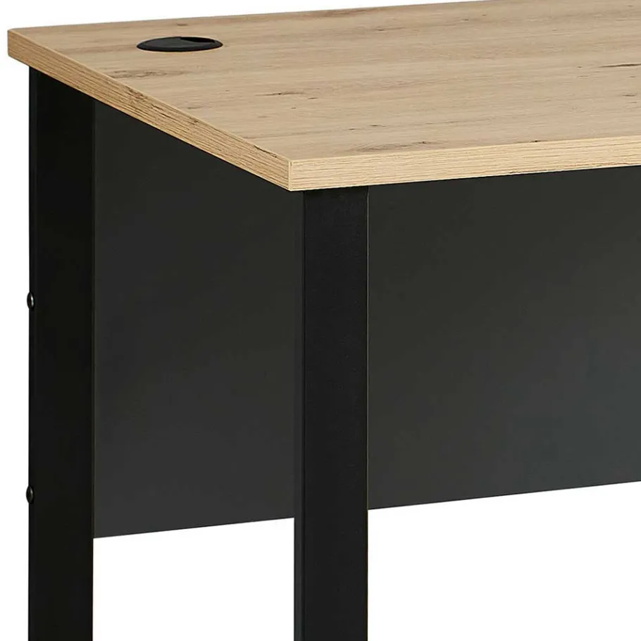 Clearance Wohnen Kompletteinrichtung Büro Set - Kuetra (neunteilig)