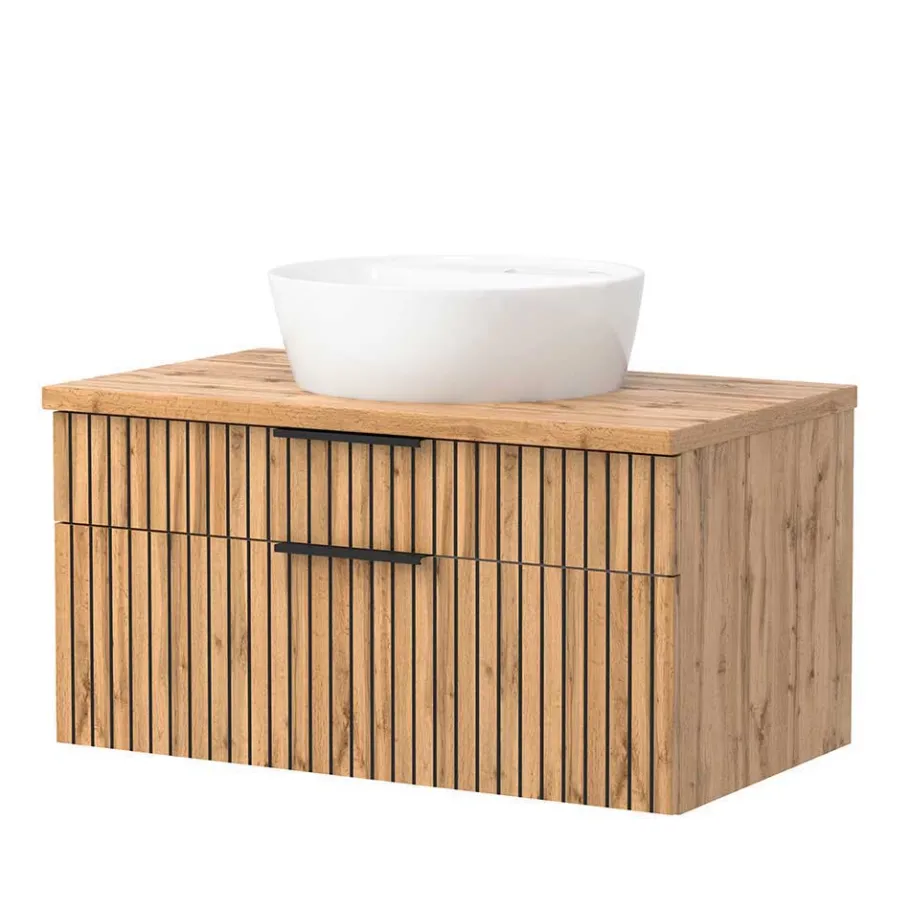 Sale Wohnen Komplettset Badeinrichtung modern - Crystoga (vierteilig)