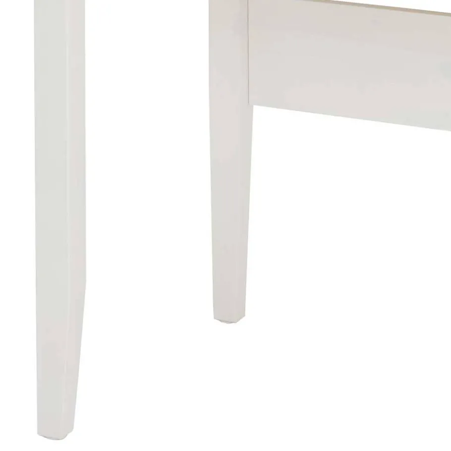 Best Wohnen Konsole Schreibtisch aus Kiefer Lauge & Weiß - Sibiuta