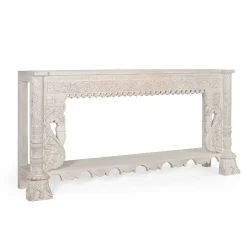 Online Wohnen Konsolentisch in Mangoholz White Wash - Syrec