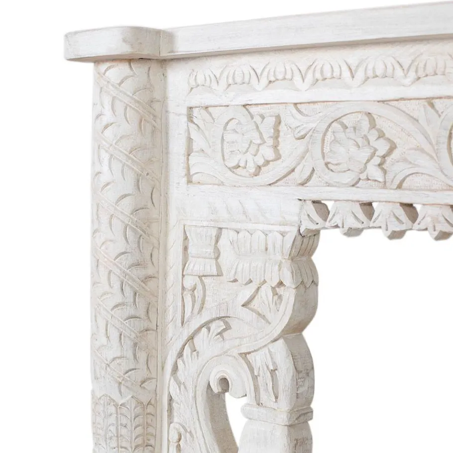 Online Wohnen Konsolentisch in Mangoholz White Wash - Syrec