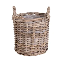 New Wohnen Körbe mit Griffen aus Rattangeflecht - Onda (vierteilig)