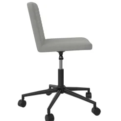 Discount Wohnen Kunstleder Bürostuhl in Grau - Ecero