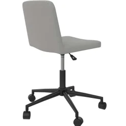 Discount Wohnen Kunstleder Bürostuhl in Grau - Ecero