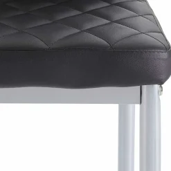 Best Wohnen Kunstleder Stühle mit hoher Lehne - Sanura (Set)