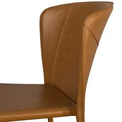 Clearance Wohnen Kunstleder Stuhl komplett bezogen - Matrera (2er Set)