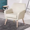 Online Wohnen Kunstledersessel in Beige - Dave