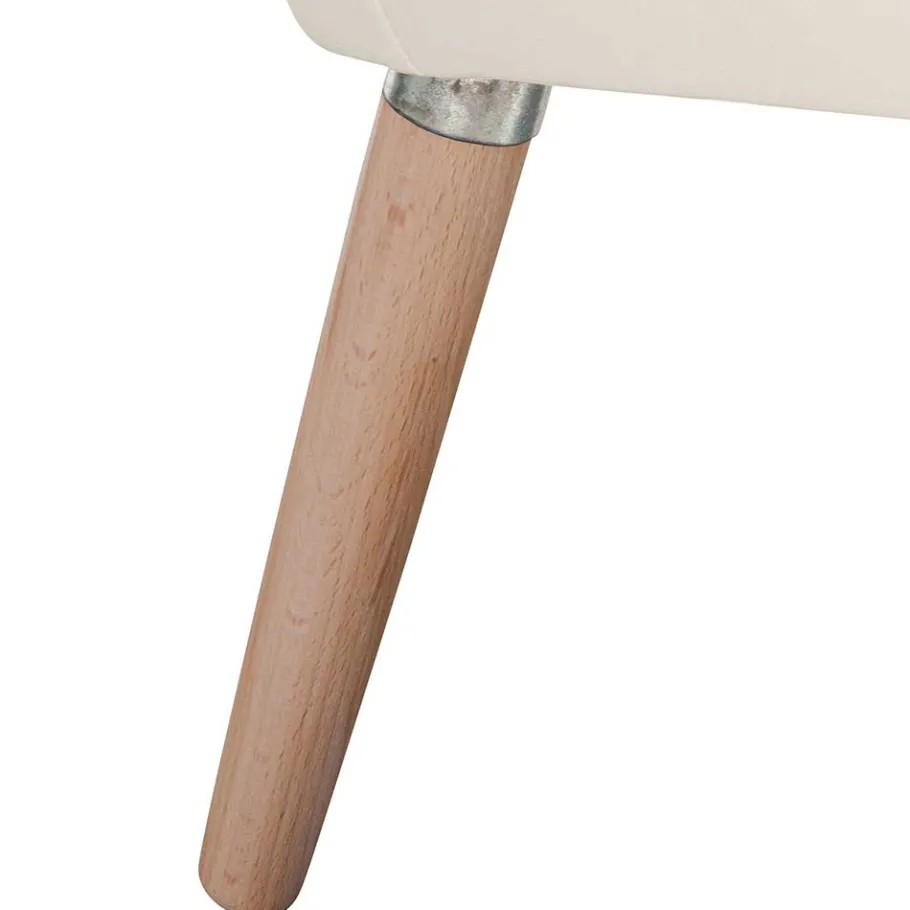 Online Wohnen Kunstledersessel in Beige - Dave