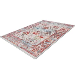 Sale Wohnen Kurzflor Teppich mit Vintage Orient Motiv - Java