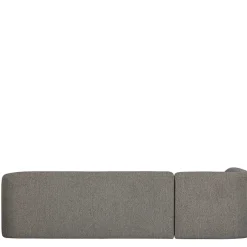 Online Wohnen L Sofa im Skandi Design in Grau Chenille - Grandessa