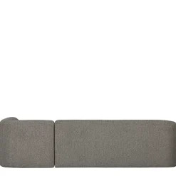 Online Wohnen L Sofa im Skandi Design in Grau Chenille - Grandessa