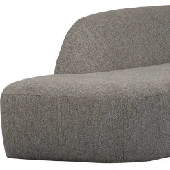 Online Wohnen L Sofa im Skandi Design in Grau Chenille - Grandessa