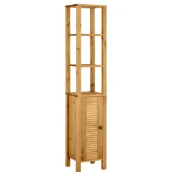 Discount Wohnen Landhaus Badmöbel aus Massivholz - Zavieca (vierteilig)