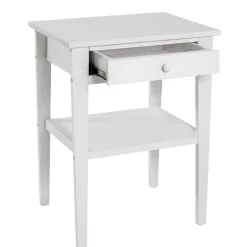 Best Wohnen Landhaus Beistelltisch mit Schublade & Ablage - Spiritov
